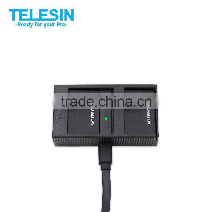 For Xiaomi Yi Dual Battery Charger + 2 pieces lithium batteries set