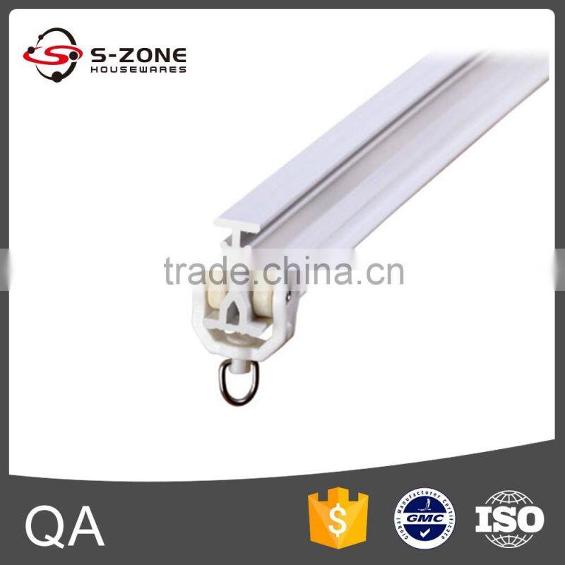 professional manufactures curtain rails with plastic sliding window track