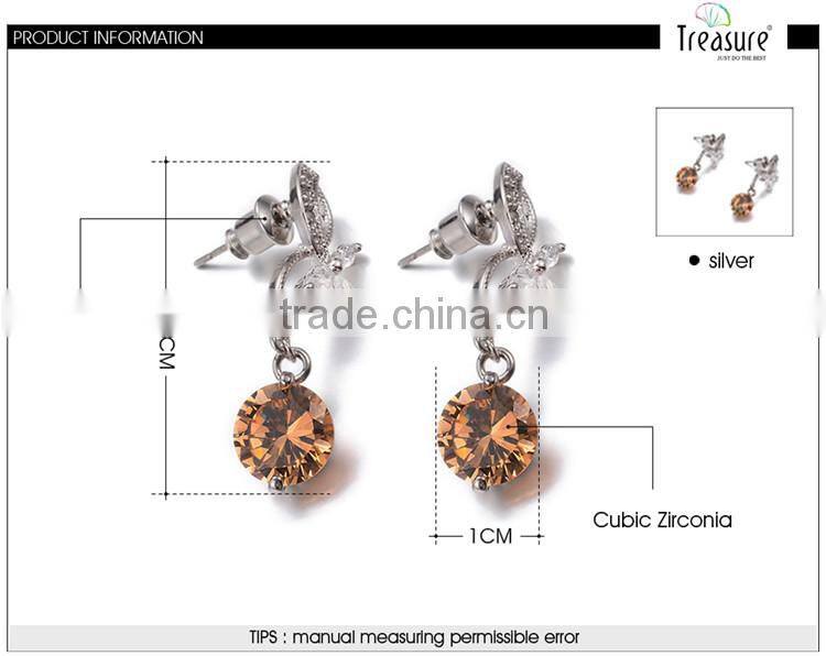 2015 New Fashion earring end caps with low price