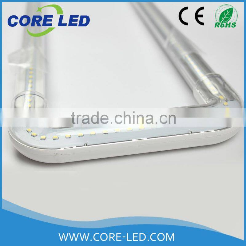 led U shape , PC+plastic led U shape tube, T8 hot selling led U tube