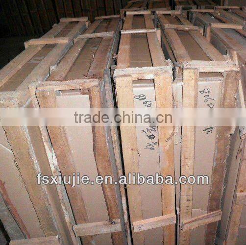 L853 Modern Tempered Glass Top Metal simple Dining Table