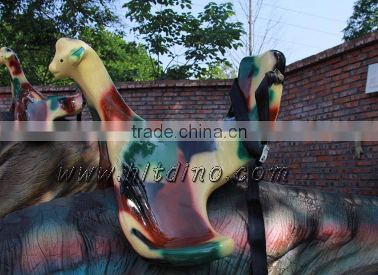 Play ground entertainment dinosaur ride