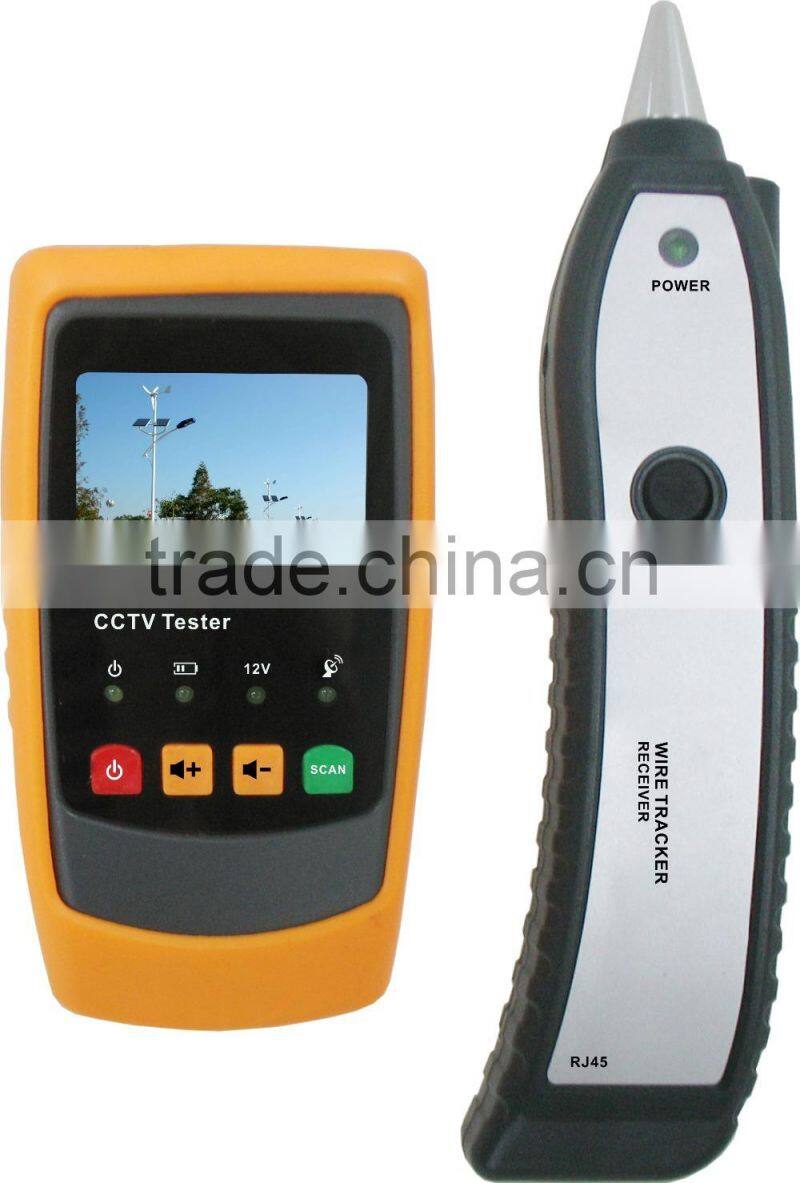 CCTV network cable tester & wire tracker detector underground cable
