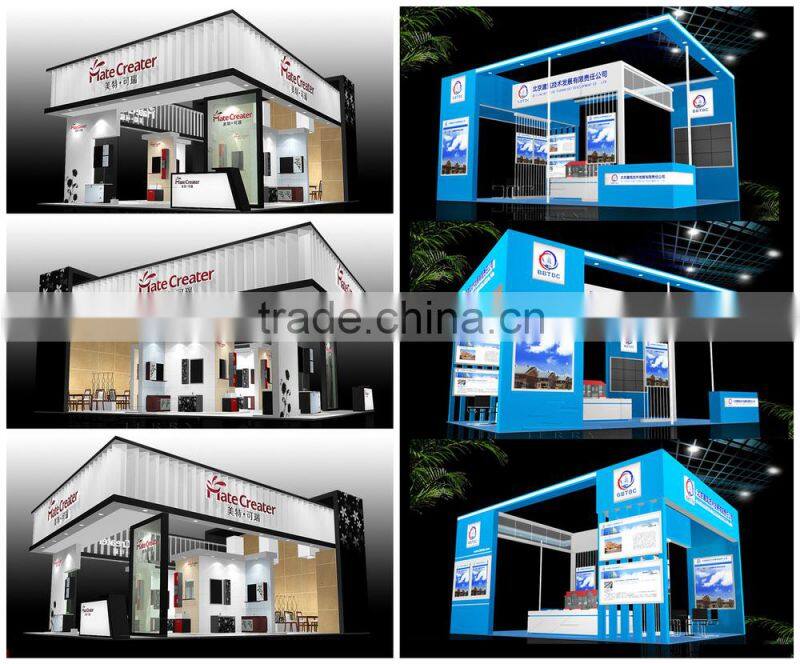 2015 Hot Sale Exhibition Booth & High Quality 3*3*2.5m Customized Exhibition Booth for Trade Showc