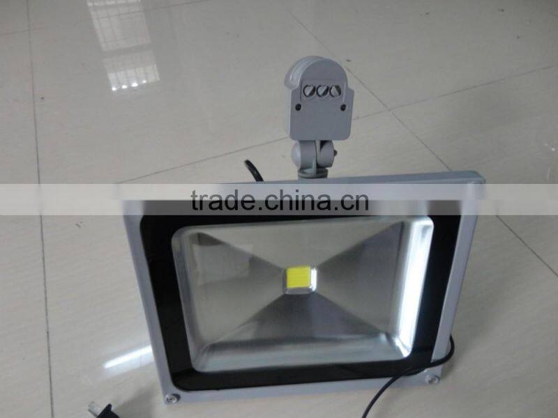 floodlight 80W with PIR sensor CE ROHS 3 years warranty
