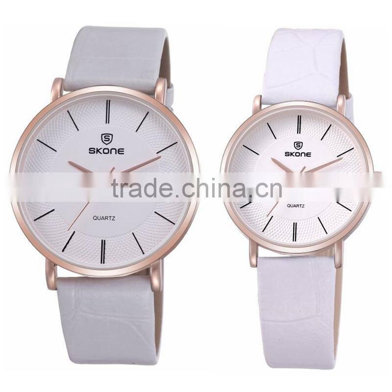 skone brand wrist cheap wholesale leather watches for men and women