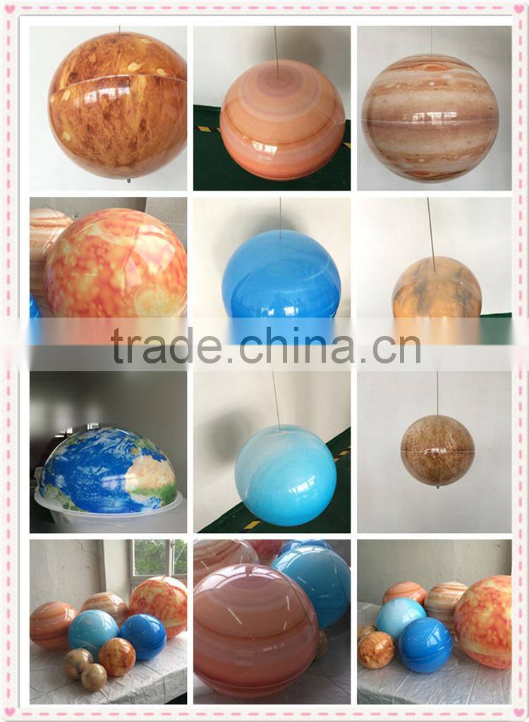 Custom 500mm clear acrylic hollow plastic balls, 500mm globe ball, clear transparent plastic ball