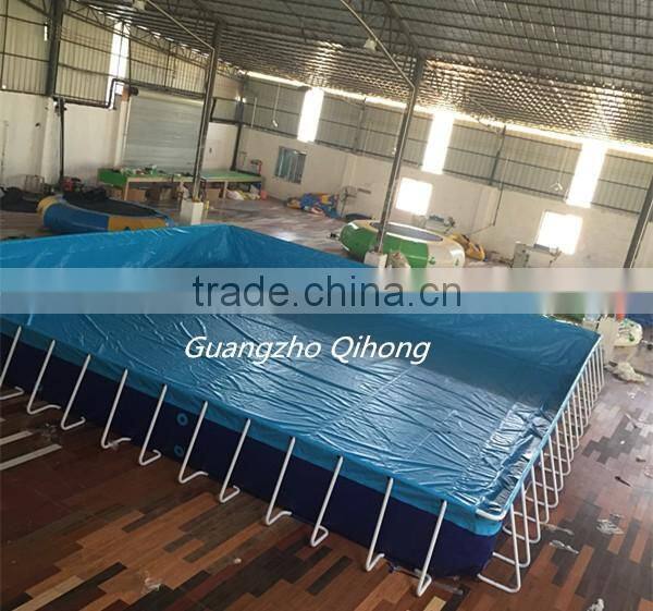Factory price intex rigid inflatable steel frame pool, used swimming pool for sale