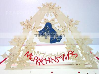 Tottenham's stadium 3d pop up greeting card