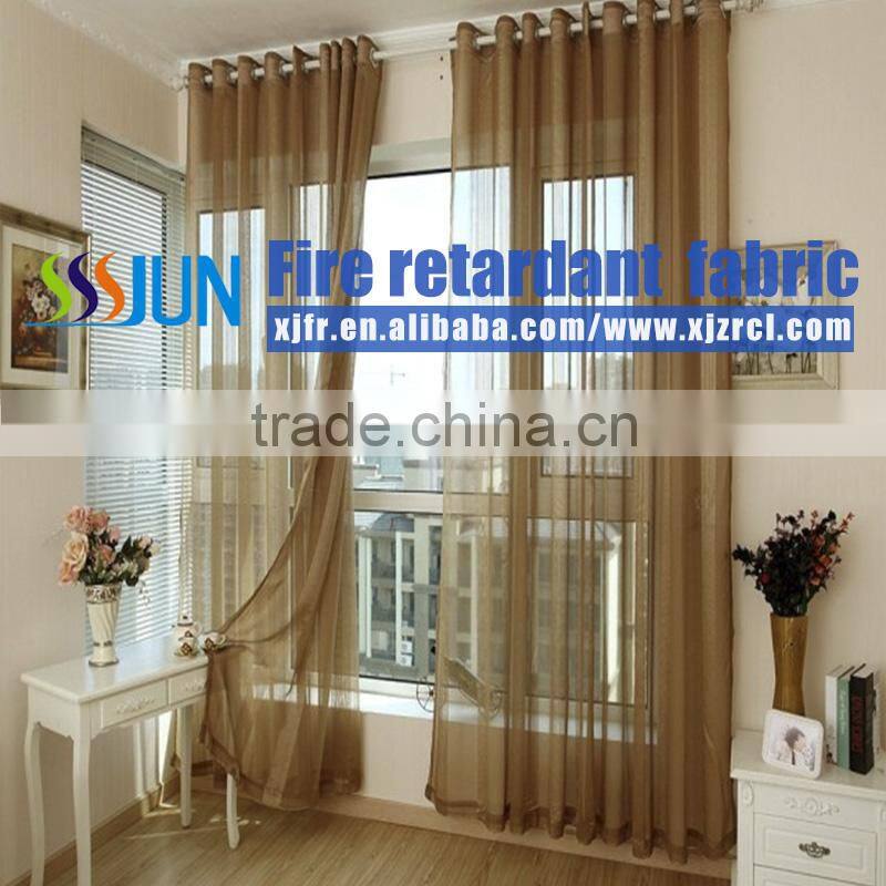USA, Middle East, Market New Style Flame Retardant, anti bacterial, waterproof Sheer Curtain for hospital