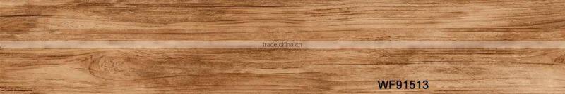 3d ink-jet wooden ceramic floor tile 15X90