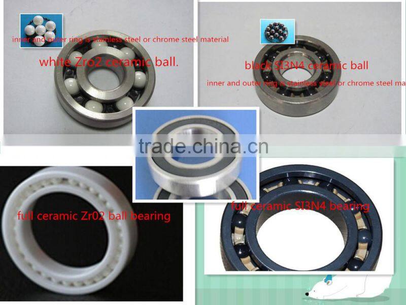 Bicycle use hybrid ceramic ball bearing non-standard size 6205-16 (25.4*52*15mm )hybrid bearings