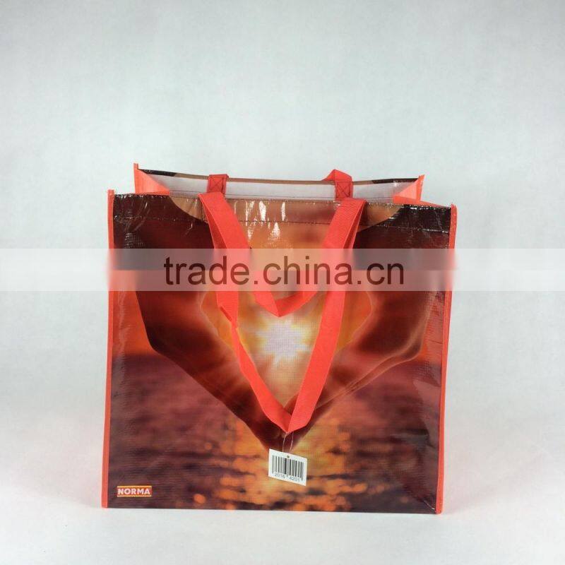 Lead free Recycled Bottle Fabric Reusable Supermarket Easy Shopping Bag