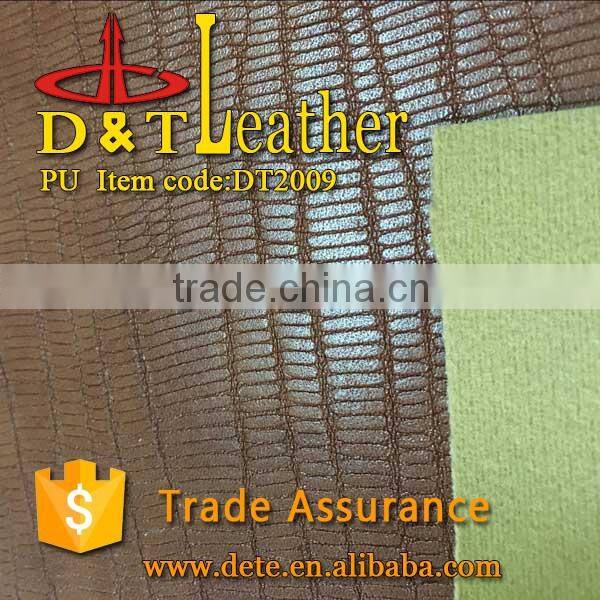 china synthetic leather , new design For shoes/bags