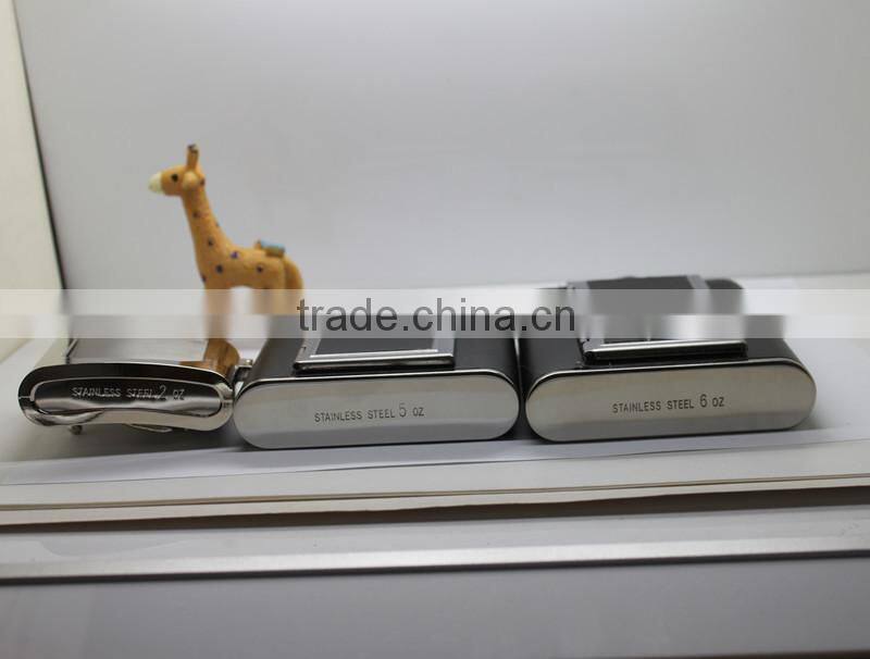 2015 High quality laser bonding metal stirrer 6 oz for European Market