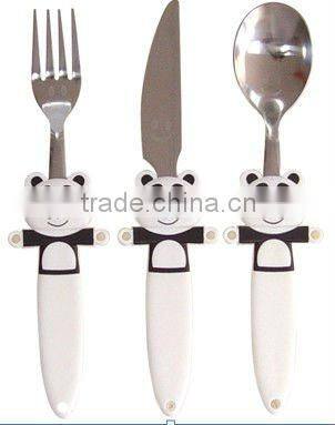 cute children stainless spoon