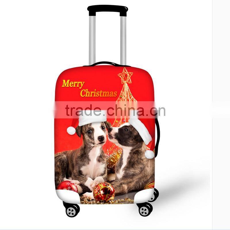 Packaging & Shipping 2016 promotional customized printed wholesale spandex luggage cover