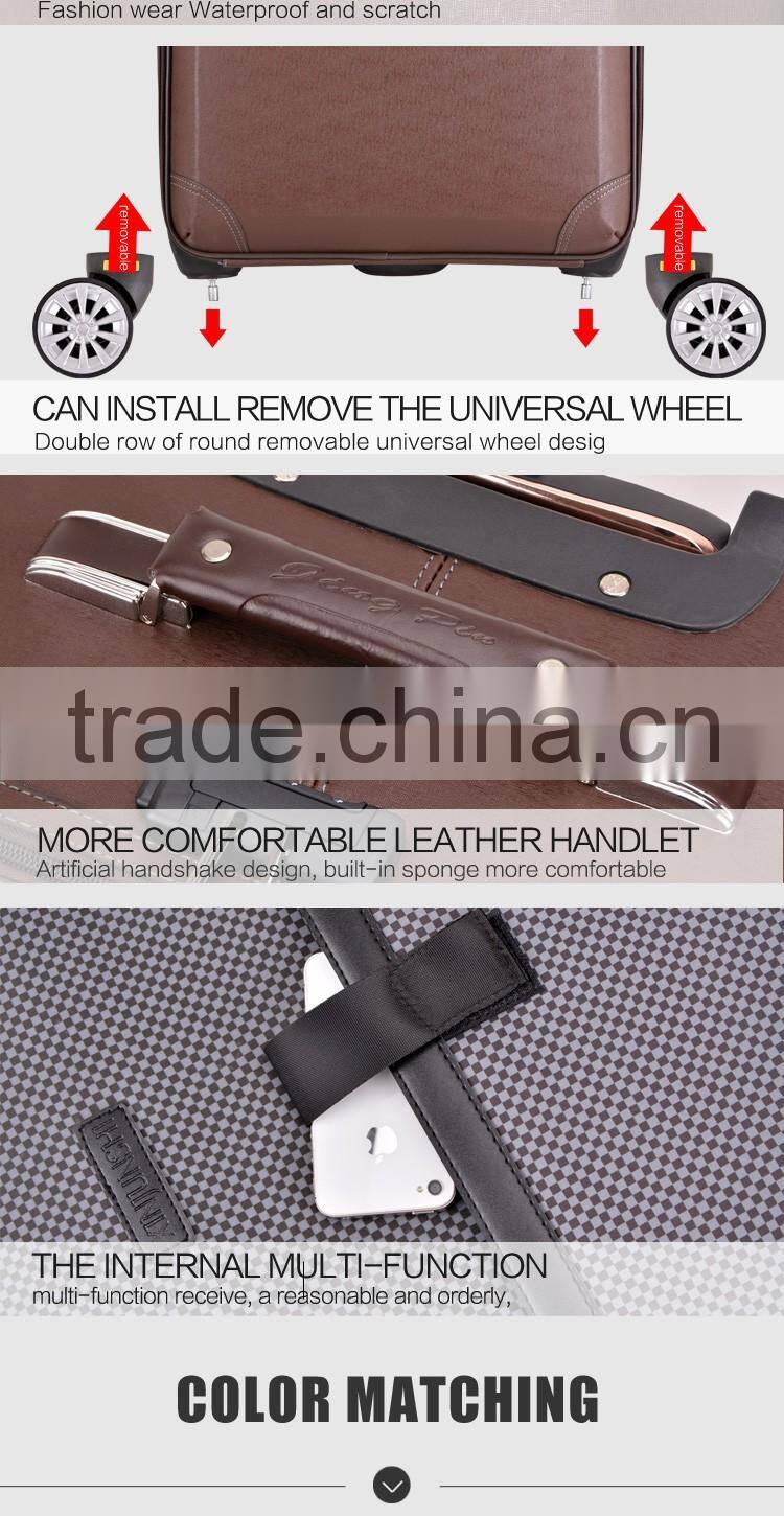 New Italian broken rod box luggage is concave and convex personality box custom wholesale men and women