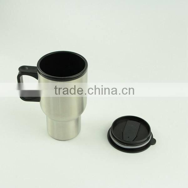 manufacture coffee 450ml stainless steel travel mug