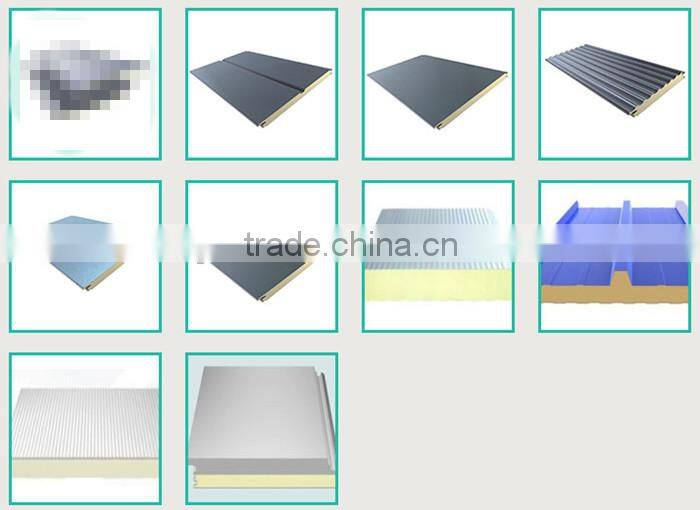 PIR sandwich panel continuous double belt laminating conveyor