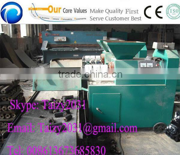 high output and low consumption wood waste charcoal briquette machine