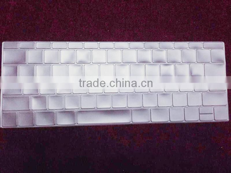 Japanes versions waterproof &dustproof TPU transparency keyboard cover for macbook12