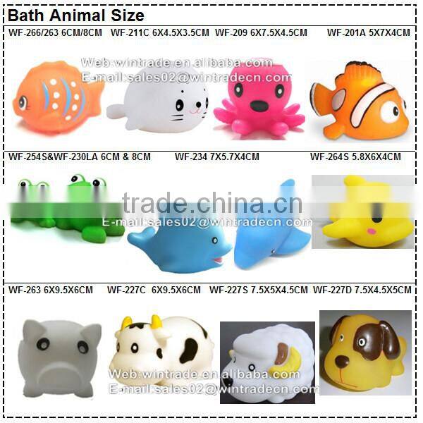 Floating rubber sea animal turtle shape for kids