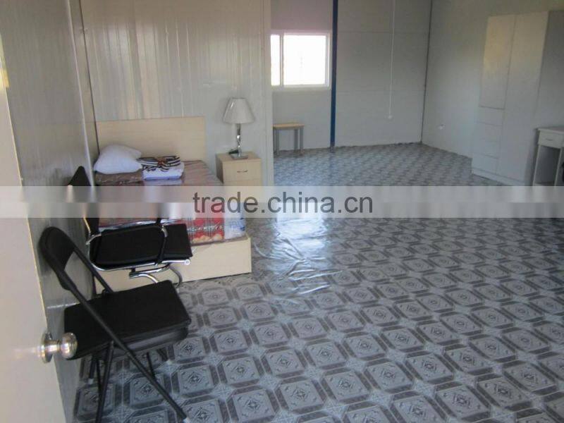 Good Living portable emergency shelter with color steel sandwich panel, steel frame shelter, portable camping shelters