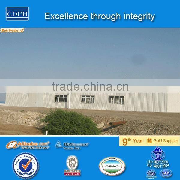 Prefab warehouse, store, workshop steel structure building from China Supplier