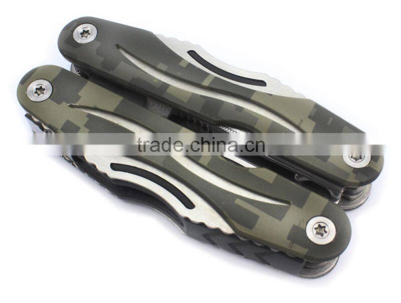Survival Multi Tool with Aluminum handle pliers 11 functions in 1