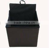 Strong! Brown Corduroy foldable Storage Ottoman with bags