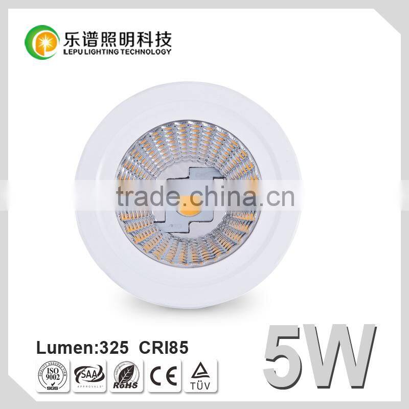 High quality supper dimming led cob gu10 dimmable 5w 2700K CE Rohs 110v 220v