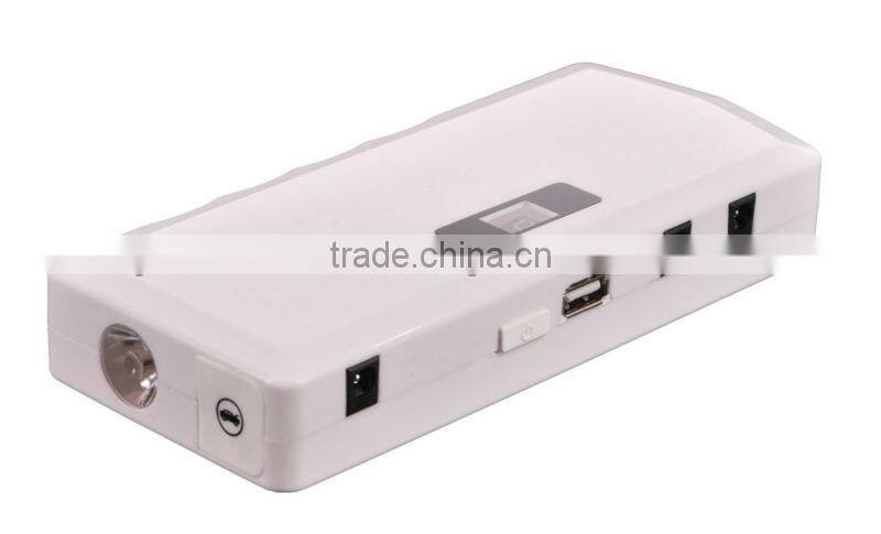 12000AM Vehicle Portable car jump starter for 12V car, laptop , phone Multi-functional Emergency Auto Jump Starter
