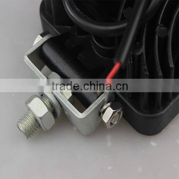 Excavator spare parts 9 LED Bulbs 27 Watts 12V 24V square front lamp