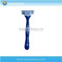 Rubber Handle Triple Blade razor manufacturer