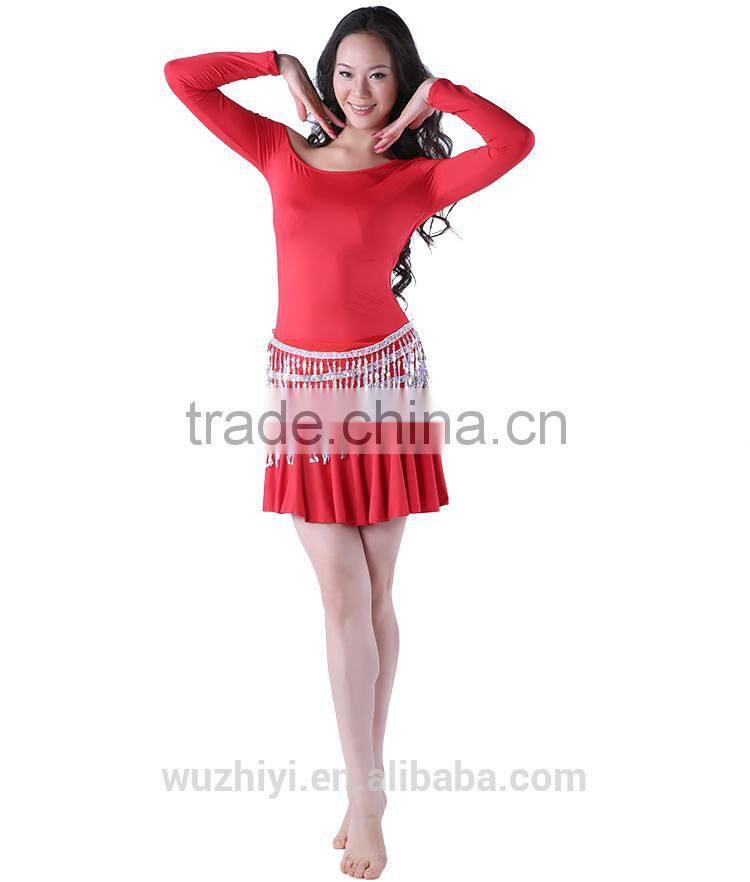 milk silk Latin practice belly dance costumes dress