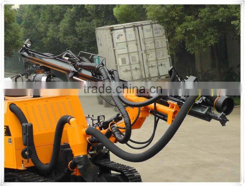 KT7 Open-air DTH Crawler Drilling Rig For Stonework