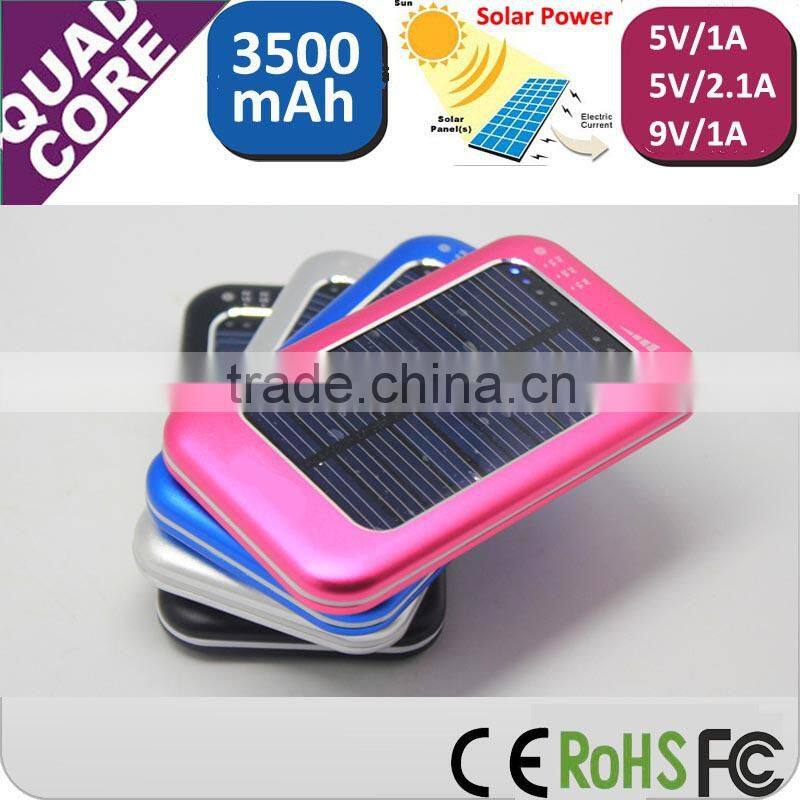 tomo solar power bank 3500mah solar power bank