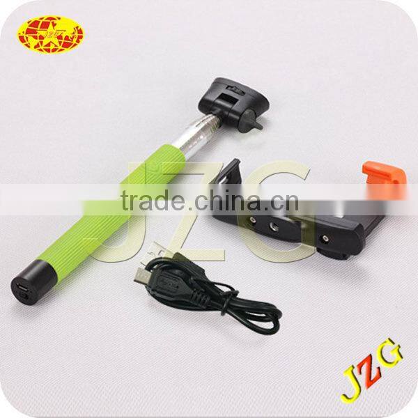 2014 Factory Cheap Best Selling Selfie Stick Extendable Bluetooth Monopod for Android Phones Iphones Wireless Bluetooth Monopod