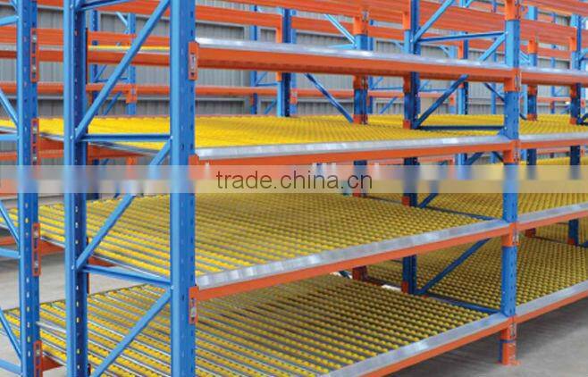 FIFO storage and shelving system