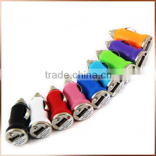 Check-out Counter PDQ Selling Custom Logo Printing Single USB 1A Mobile Phone Car Charger