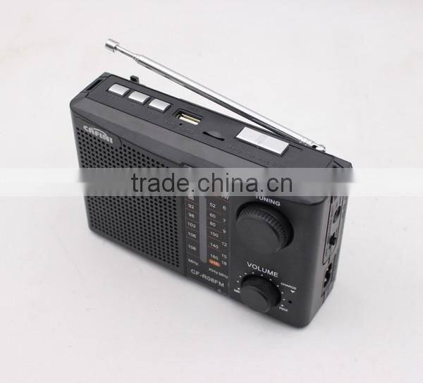 2016 Mini Radio AM FM Receiver World Universal Antenna High Quality Radio Receiver Built In Speaker