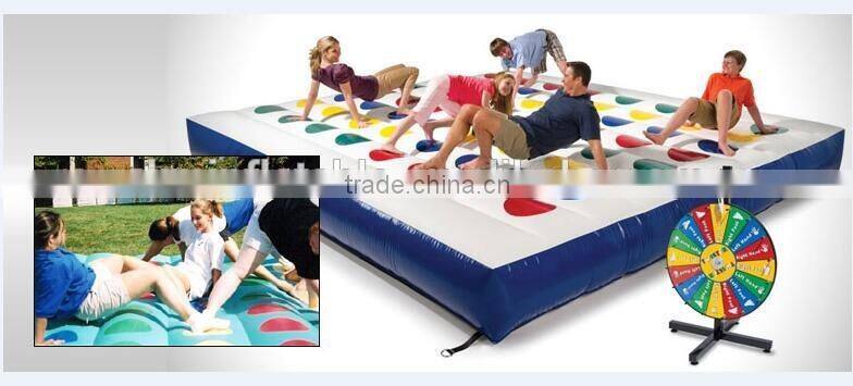 funny Inflatable twister game Inflatable games