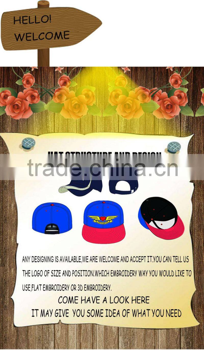 Custom Snapback Caps 6 Panel Snapback Hats