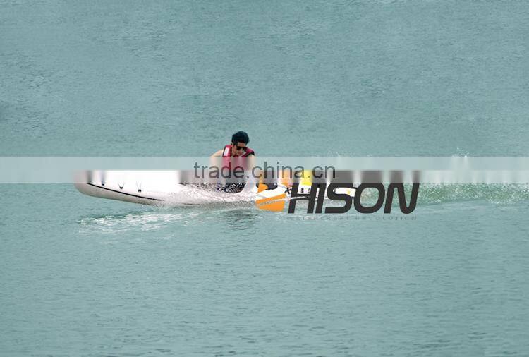 2014 Hison 4 Stroke jet engine powered canoe jet ski for kids