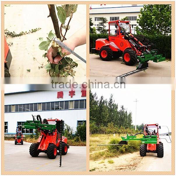 Chinese avant wheel loader with small size hydrostatic loader hot sale