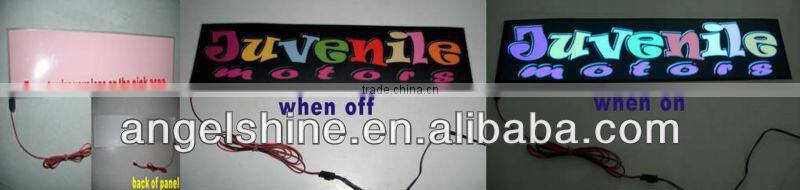 cuttable el backlight A4 size for DIY