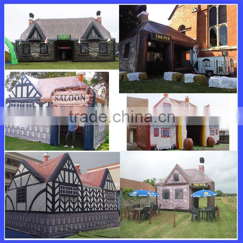 New design Inflatable pub building, inflatable house for sale