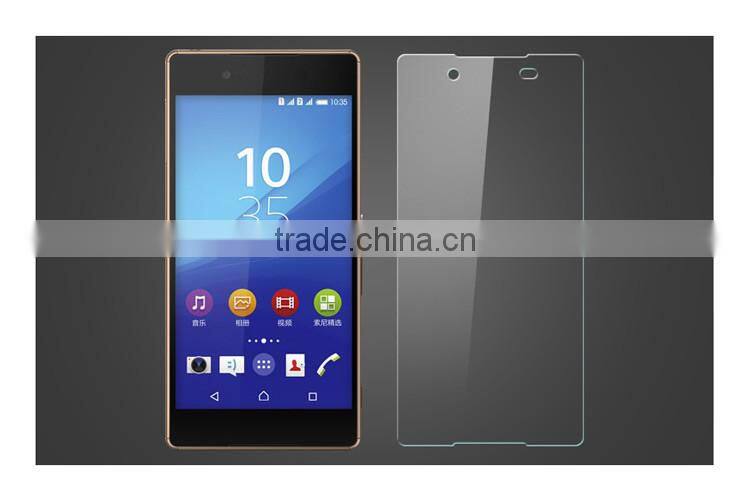 9H Hardness anti-dust screen protector film roll for sony Z3