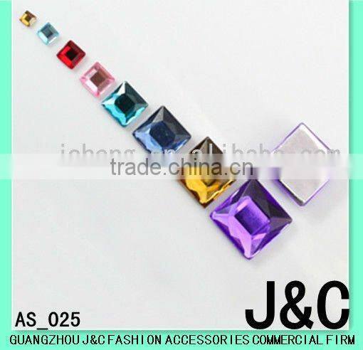 garment accessories crystal round shape acrylic stone